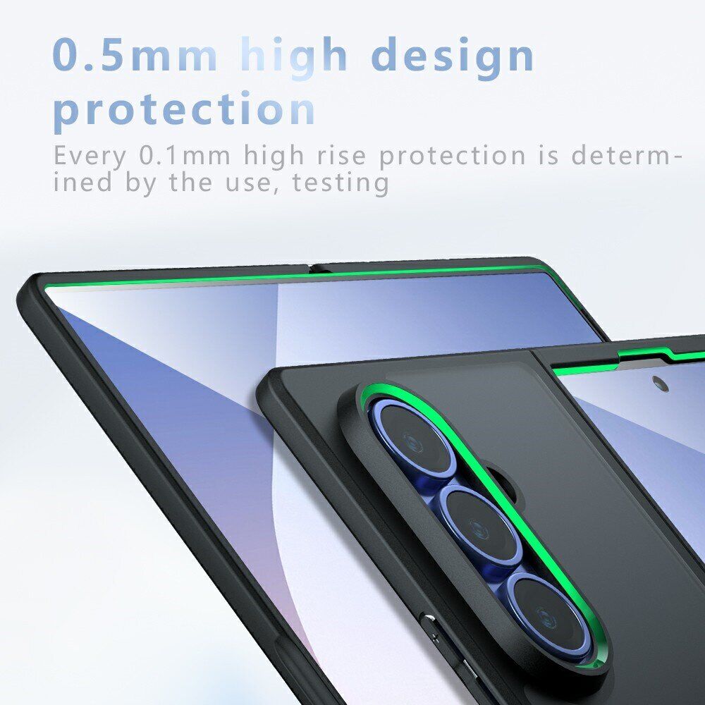 Защитный чехол Deexe Matte Skin with MagSafe для Samsung Galaxy Fold 8 Ultra - Black. Фото 9 Защитный чехол Deexe Matte Skin with MagSafe для Samsung Galaxy Fold 8 Ultra - Black (424024B). Фото 9 из 13