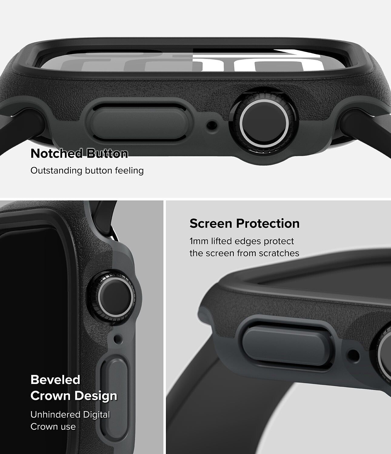 Захисний чохол Ringke Onyx (FW) для Apple Watch 10 / 11 46 mm (8800274969674) - Dark Green. Фото 11 Захисний чохол Ringke Onyx (FW) для Apple Watch 10 / 11 46 mm (8800274969674) - Dark Green (364540DG). Фото 11 з 16