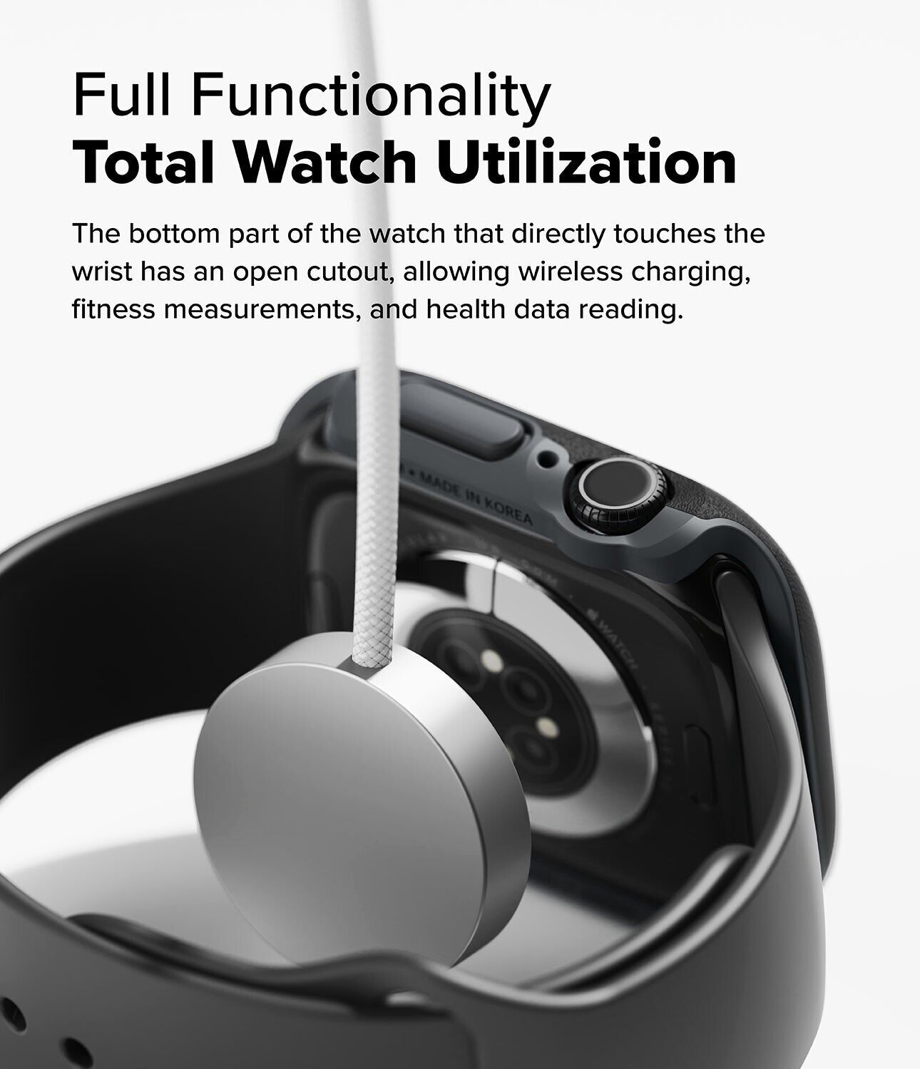Захисний чохол Ringke Onyx (FW) для Apple Watch 10 / 11 46 mm (8800274969674) - Dark Green. Фото 8 Захисний чохол Ringke Onyx (FW) для Apple Watch 10 / 11 46 mm (8800274969674) - Dark Green (364540DG). Фото 8 з 16