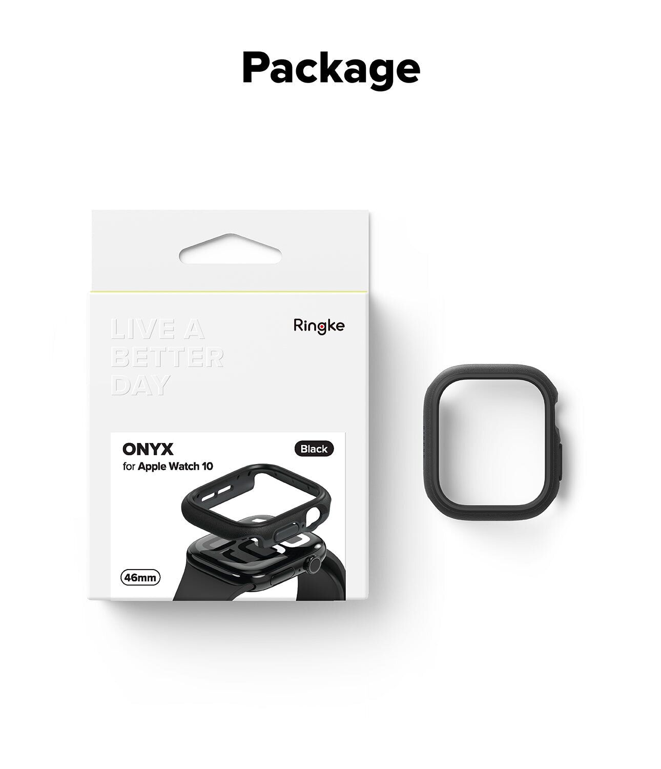 Захисний чохол Ringke Onyx (FW) для Apple Watch 10 / 11 46 mm (8800274969674) - Dark Green. Фото 13 Захисний чохол Ringke Onyx (FW) для Apple Watch 10 / 11 46 mm (8800274969674) - Dark Green (364540DG). Фото 13 з 16
