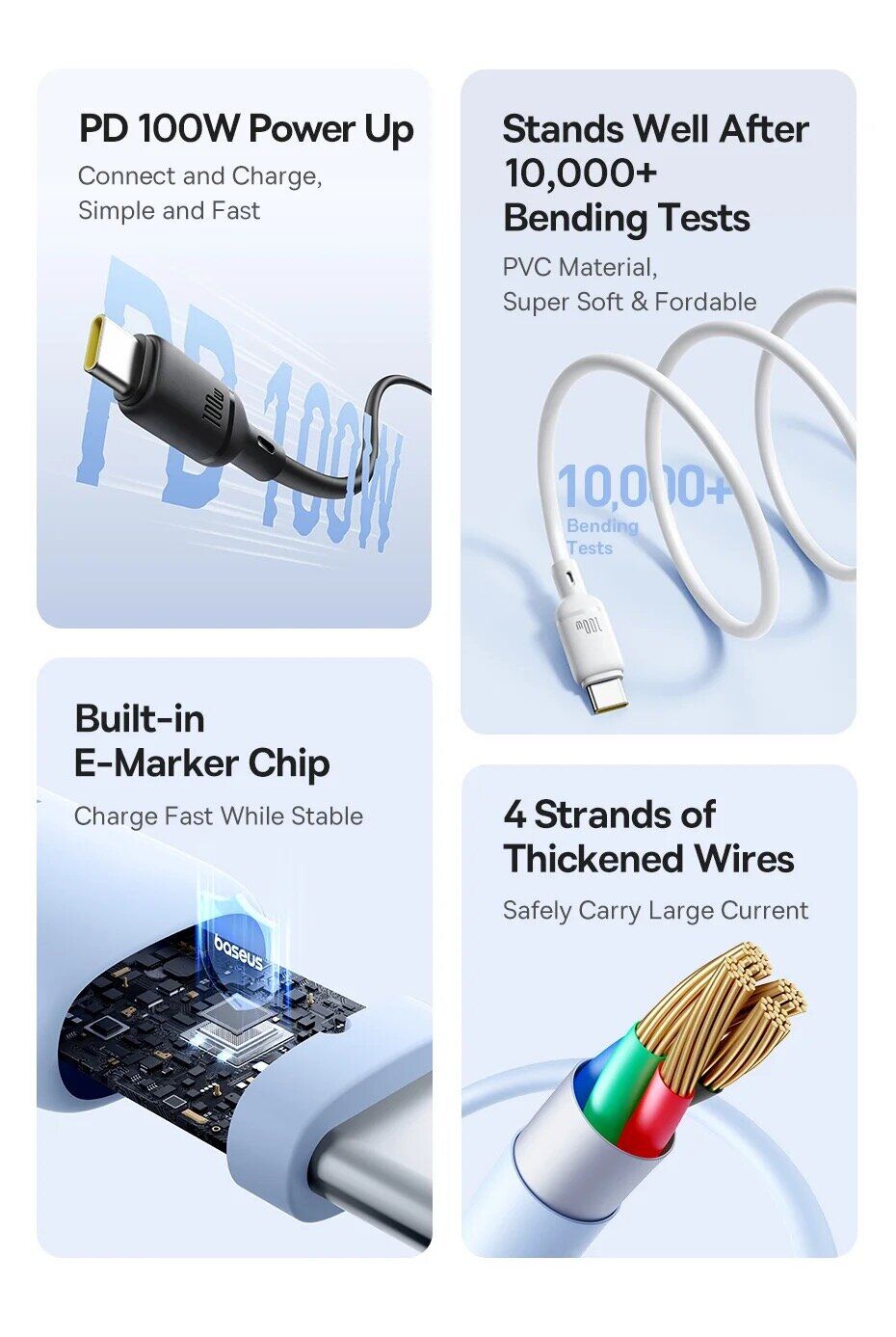 kabel baseus silky series type c to type c 100w 1m p10377704113 00 89621756983515