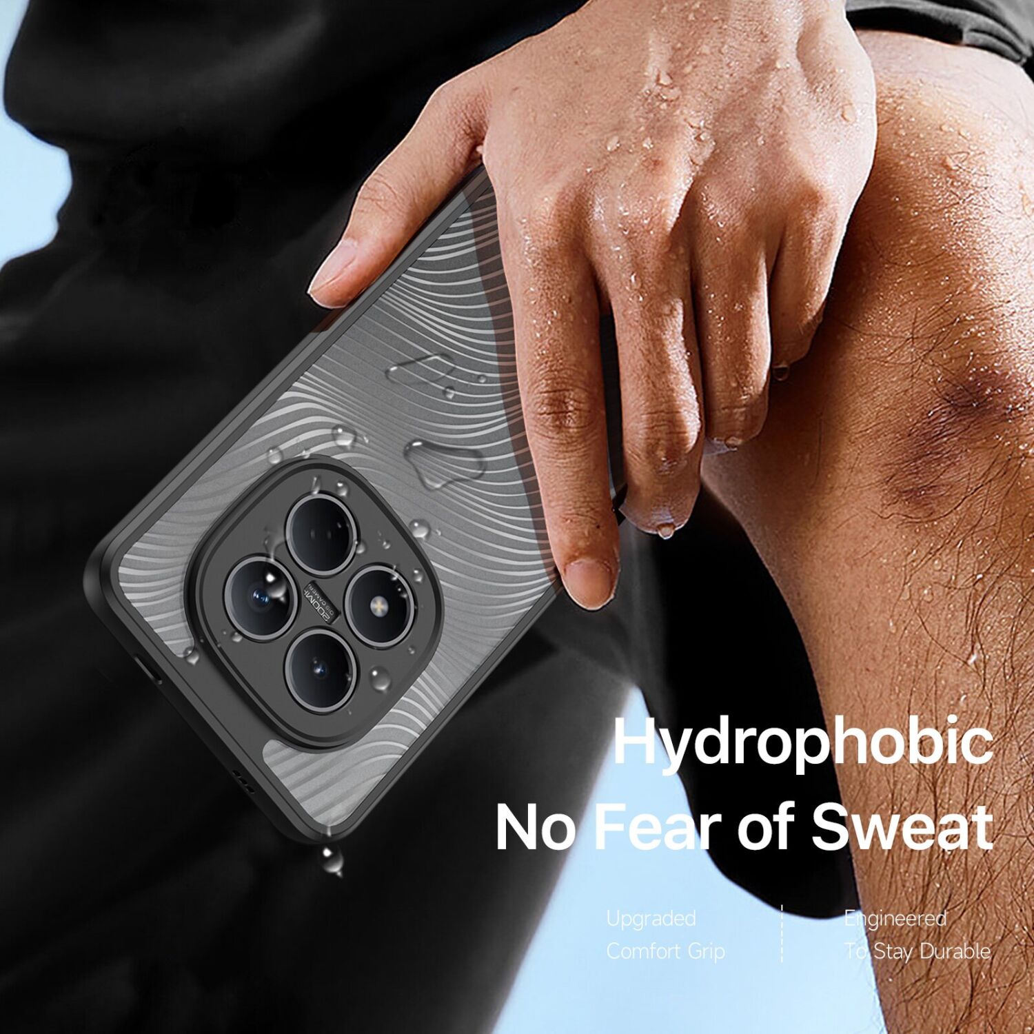 Защитный чехол DUX DUCIS Aimo Series для Xiaomi Redmi Note 15 Pro - Black. Фото 5 Защитный чехол DUX DUCIS Aimo Series для Xiaomi Redmi Note 15 Pro - Black (405203B). Фото 5 из 10