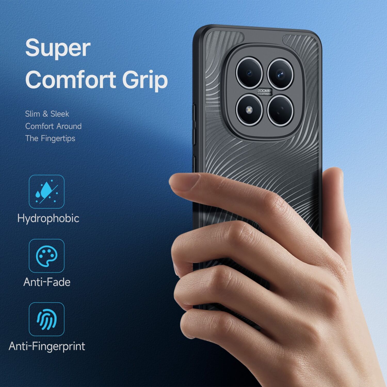 Защитный чехол DUX DUCIS Aimo Series для Xiaomi Redmi Note 15 Pro - Black. Фото 4 Защитный чехол DUX DUCIS Aimo Series для Xiaomi Redmi Note 15 Pro - Black (405203B). Фото 4 из 10