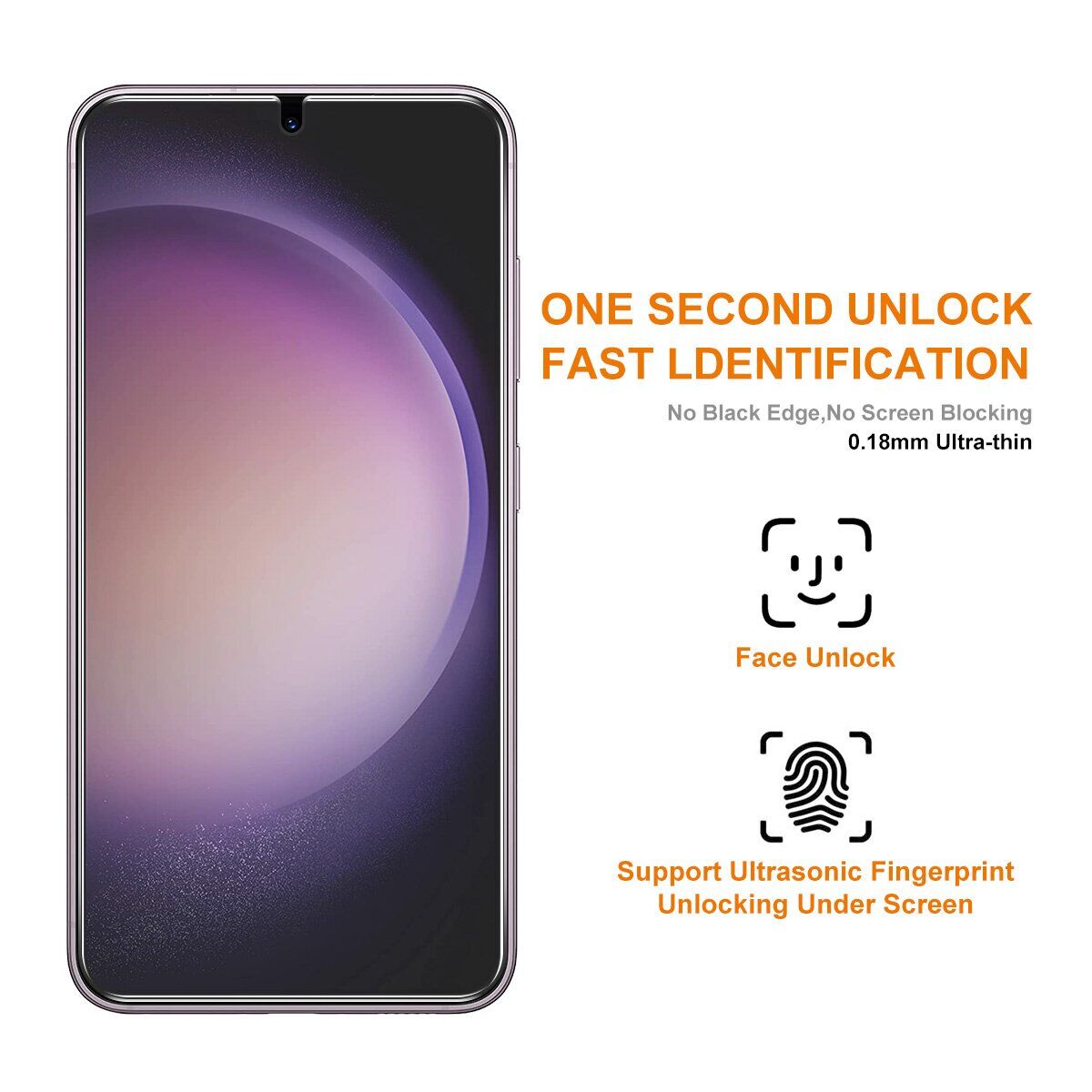 Защитное стекло на экран HAT PRINCE Screen Protector 0.18mm для Samsung Galaxy 26 FE / S25 FE (S731). Фото 4 Защитное стекло на экран HAT PRINCE Screen Protector 0.18mm для Samsung Galaxy 26 FE / S25 FE (S731) (412741). Фото 4 из 8