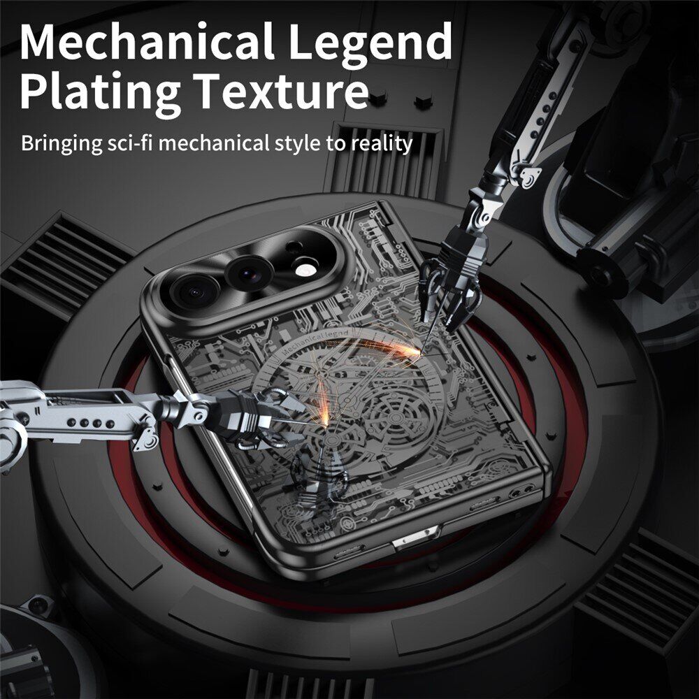 Захисний чохол UniCase Mechanical Legend для iPhone Duo - Black. Фото 3 Захисний чохол UniCase Mechanical Legend для iPhone Duo - Black (435039B). Фото 3 з 8