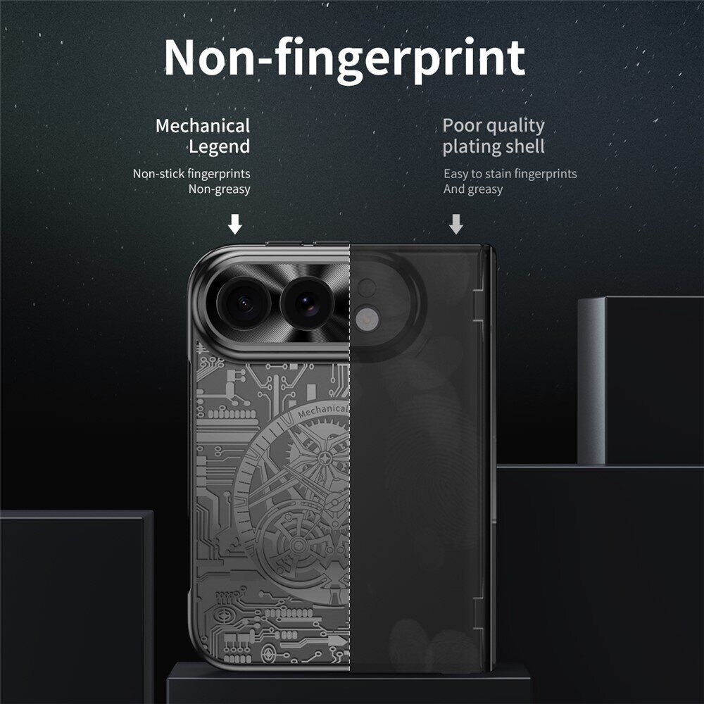 Захисний чохол UniCase Mechanical Legend для iPhone Duo - Black. Фото 7 Захисний чохол UniCase Mechanical Legend для iPhone Duo - Black (435039B). Фото 7 з 8