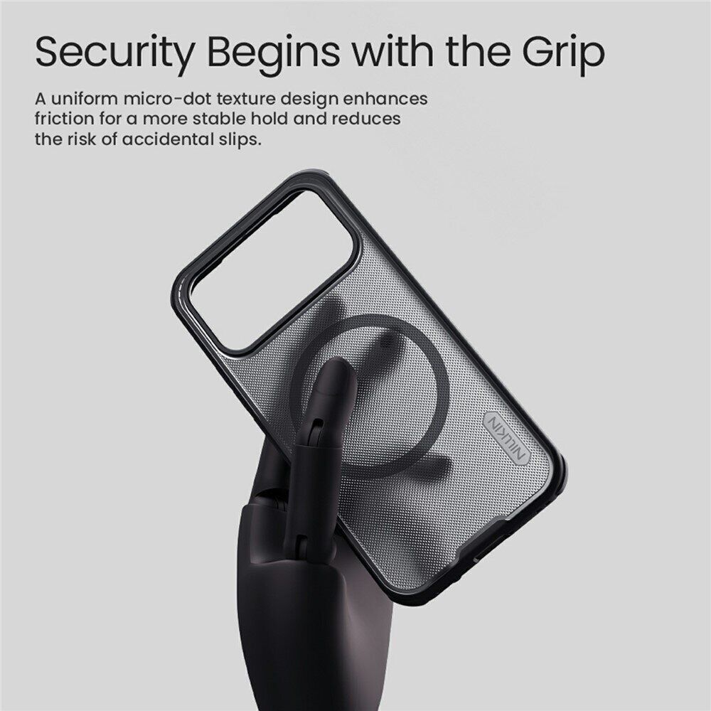 Захисний (PC+TPU) чохол NILLKIN Frosted Shield Pro Magnetic для Xiaomi Poco F9 Ultra - Black. Фото 7 Захисний (PC+TPU) чохол NILLKIN Frosted Shield Pro Magnetic для Xiaomi Poco F9 Ultra - Black (430107B). Фото 7 з 11