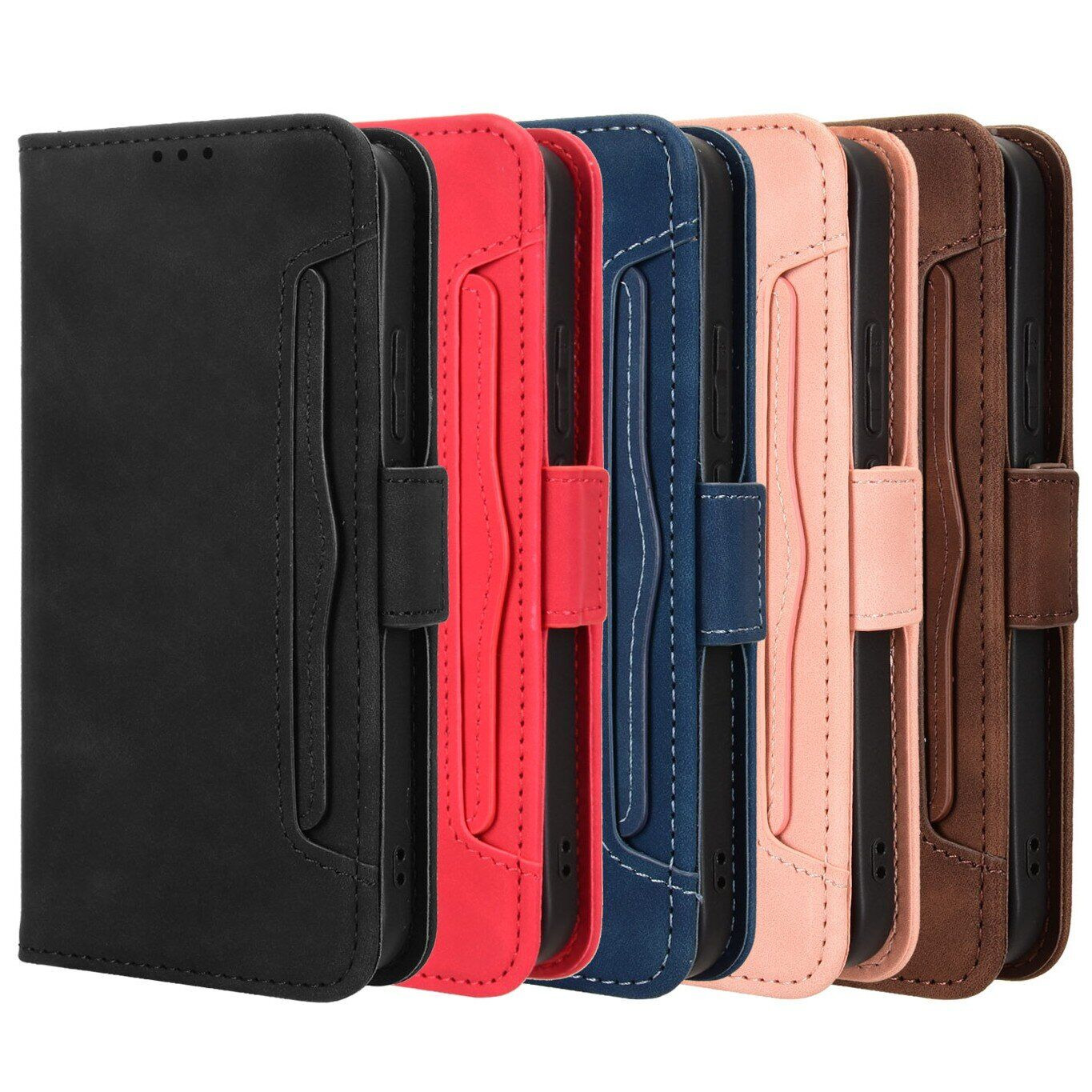 Чохол-книжка з кишеньками Deexe Wallet Stand для Realme 16 - Brown. Фото 9 Чохол-книжка з кишеньками Deexe Wallet Stand для Realme 16 - Brown (412308Z). Фото 9 з 15