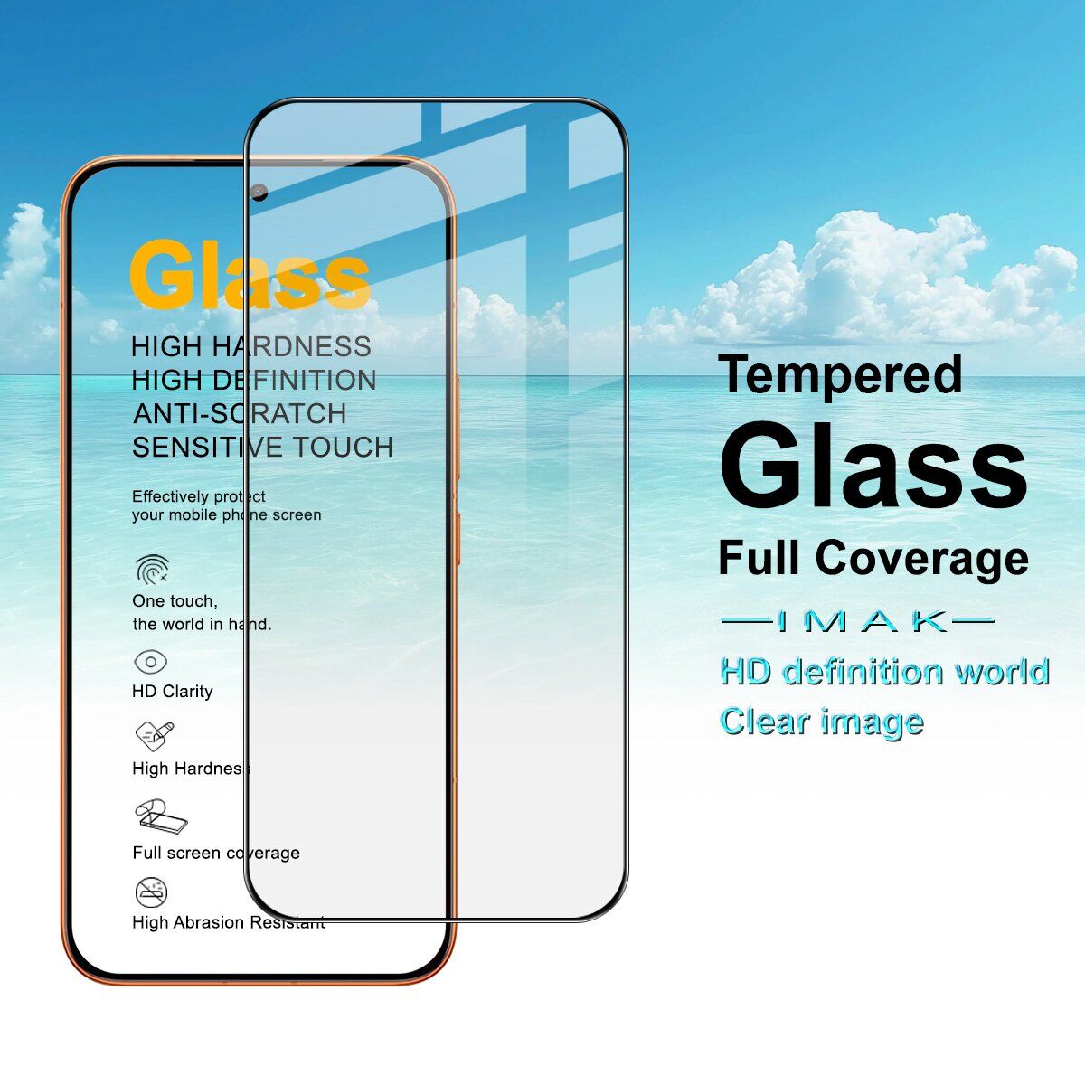 Захисне скло IMAK 5D Pro+ Full Glue для Xiaomi Poco X8 Pro Max - Black. Фото 2 Захисне скло IMAK 5D Pro+ Full Glue для Xiaomi Poco X8 Pro Max - Black (408906). Фото 2 з 9