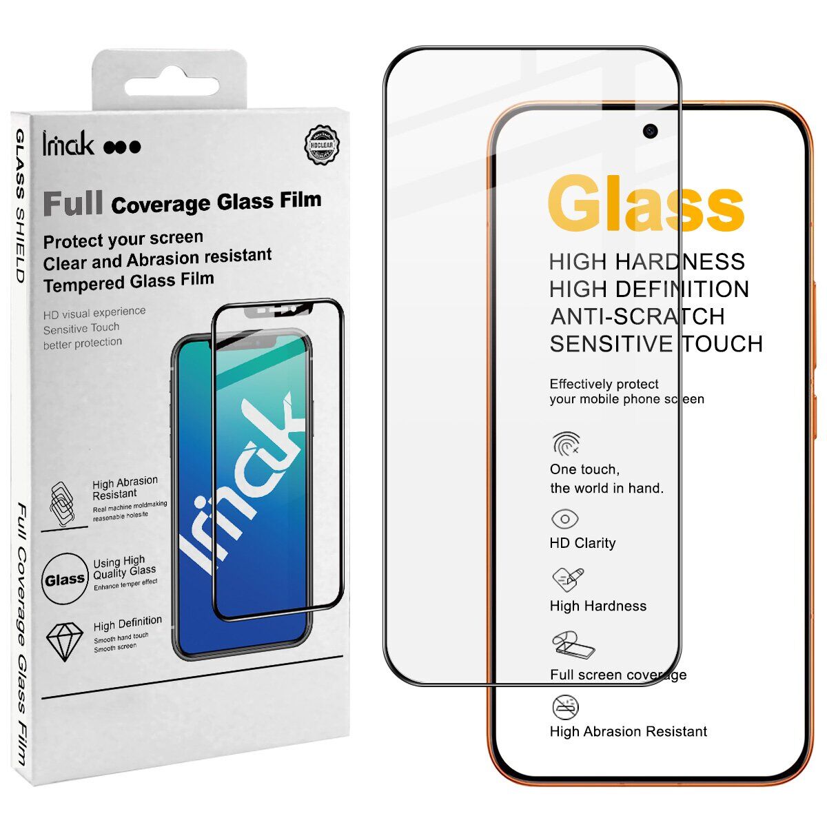 Захисне скло IMAK 5D Pro+ Full Glue для Xiaomi Poco X8 Pro Max - Black. Фото 8 Захисне скло IMAK 5D Pro+ Full Glue для Xiaomi Poco X8 Pro Max - Black (408906). Фото 8 з 9