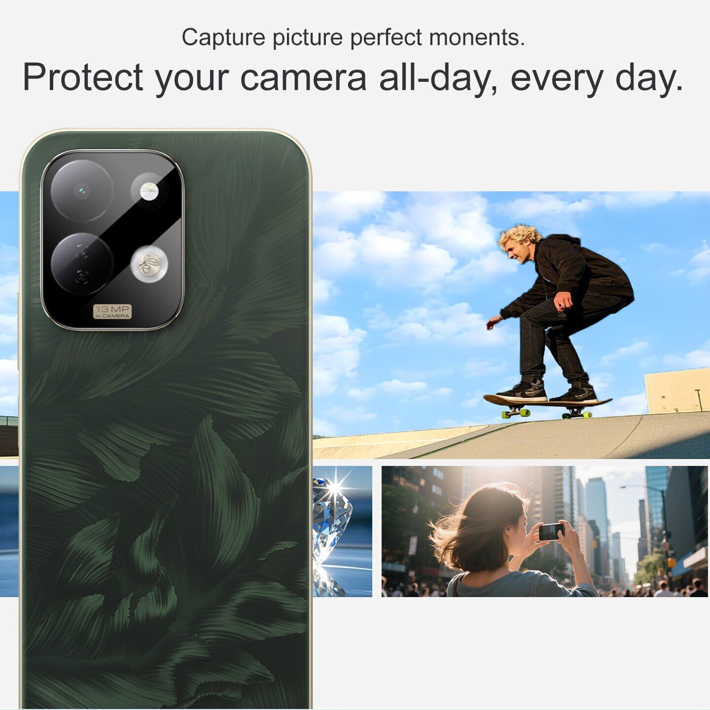 Защитное стекло на камеру IMAK Black Glass Lens для Xiaomi Redmi 17 - Black. Фото 6 Защитное стекло на камеру IMAK Black Glass Lens для Xiaomi Redmi 17 - Black (429035B). Фото 6 из 8
