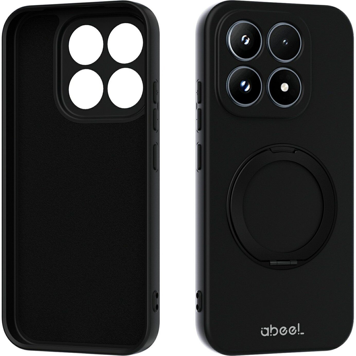 Защитный чехол ABEEL Lyra Skin Kickstand with MagSafe для Xiaomi 17 - Black. Фото 11 Защитный чехол ABEEL Lyra Skin Kickstand with MagSafe для Xiaomi 17 - Black (390665B). Фото 11 из 12