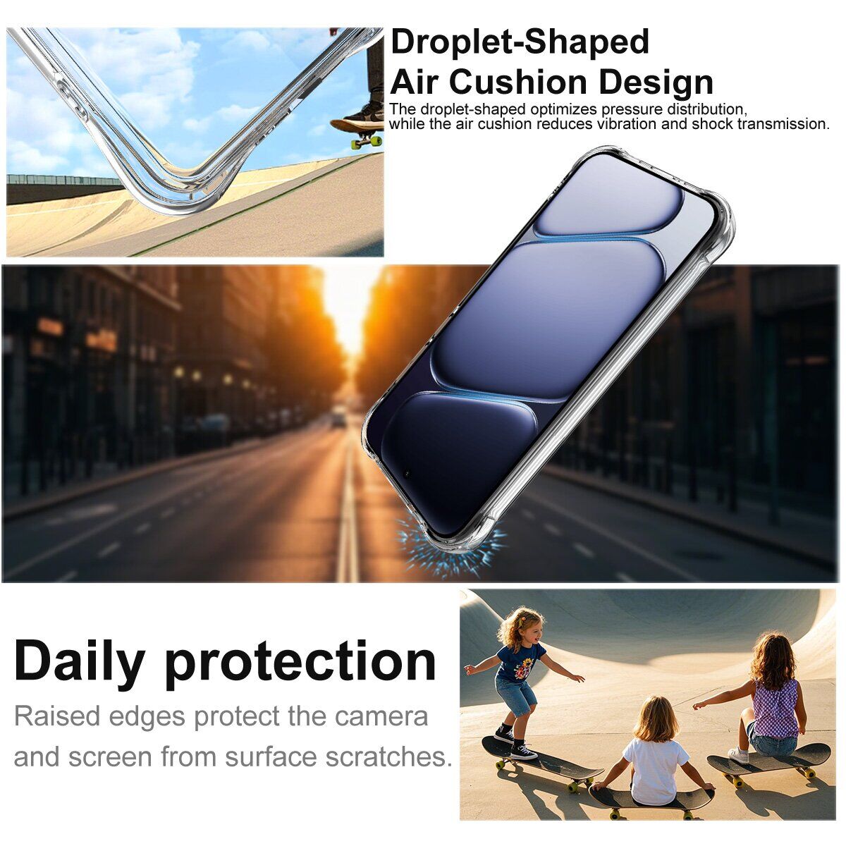Захисний чохол IMAK Space Shield MagSafe для OnePlus Nord CE6 - Transparent. Фото 6 Захисний чохол IMAK Space Shield MagSafe для OnePlus Nord CE6 - Transparent (391607T). Фото 6 з 12