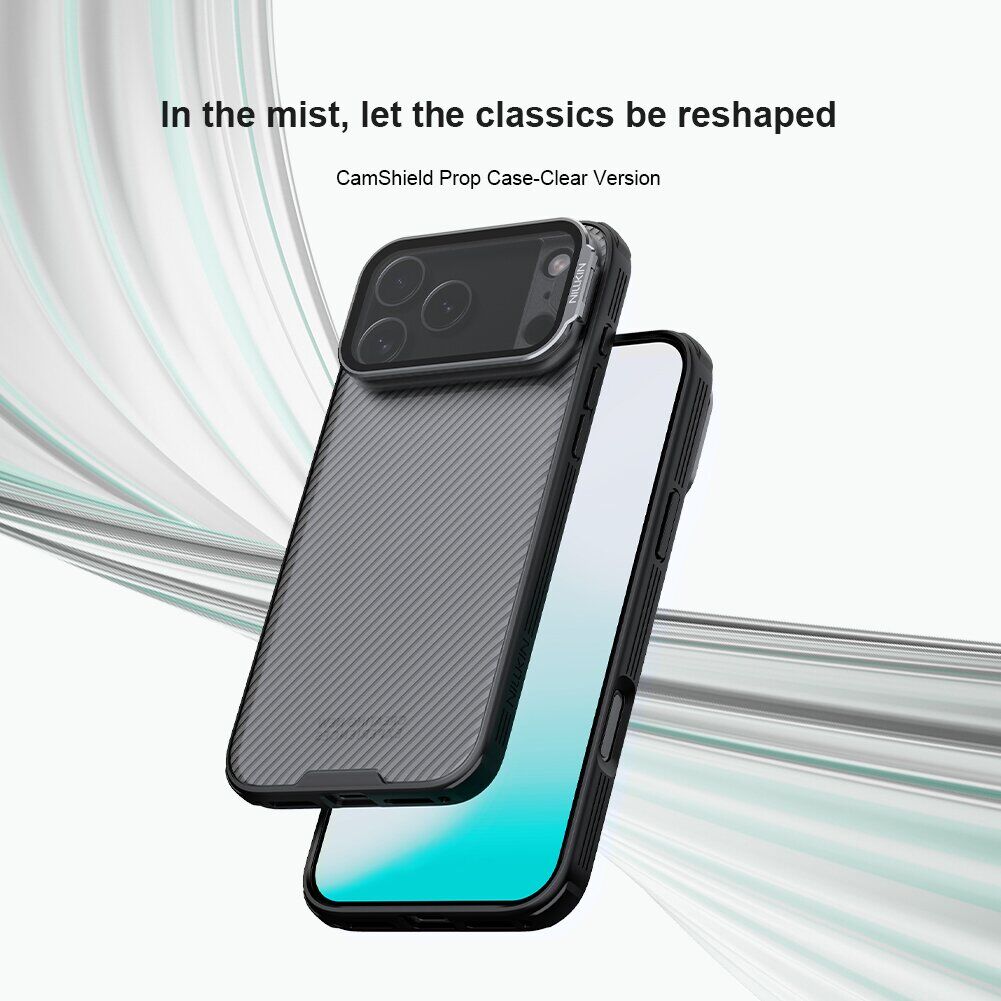 Захисний чохол NILLKIN CamShield Prop (Clear Version) для iPhone 18 Pro Max / 17 Pro Max - Black. Фото 6 Захисний чохол NILLKIN CamShield Prop (Clear Version) для iPhone 18 Pro Max / 17 Pro Max - Black (423822B). Фото 6 з 17