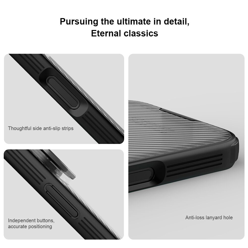 Захисний чохол NILLKIN CamShield Prop (Clear Version) для iPhone 18 Pro Max / 17 Pro Max - Black. Фото 14 Захисний чохол NILLKIN CamShield Prop (Clear Version) для iPhone 18 Pro Max / 17 Pro Max - Black (423822B). Фото 14 з 17
