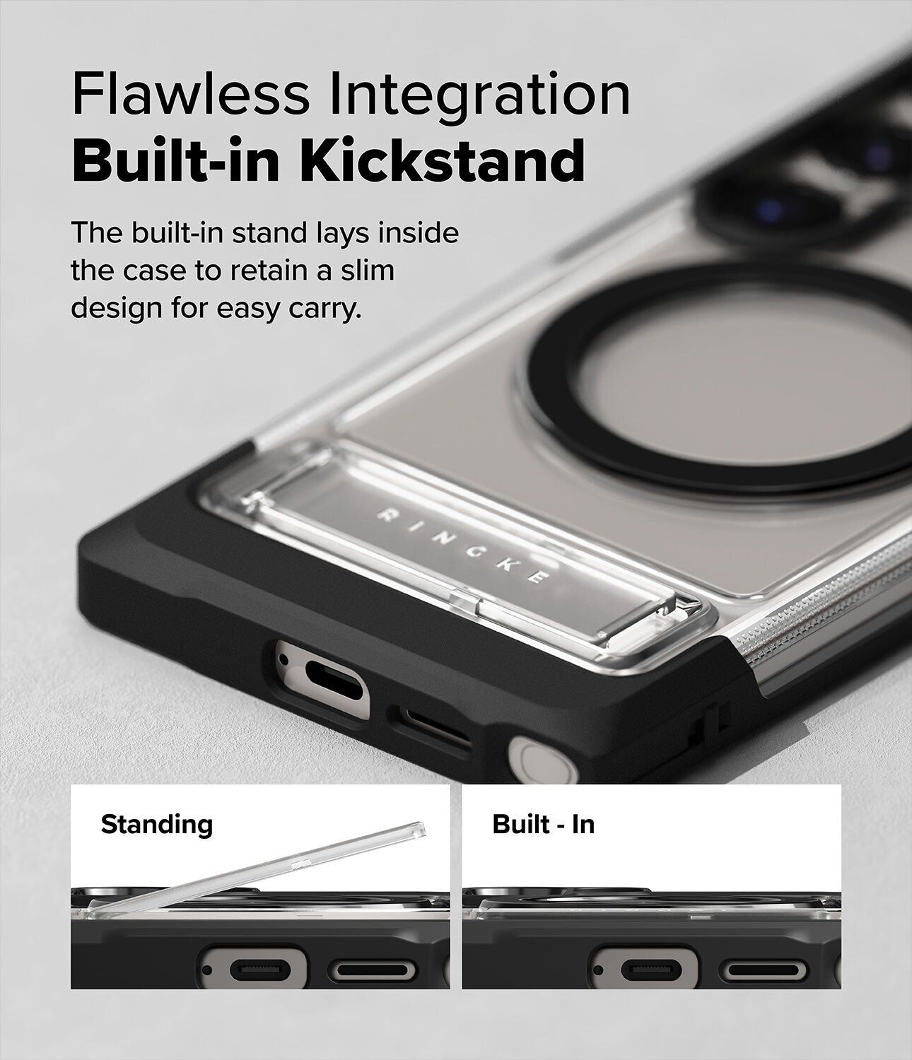 Защитный чехол Ringke UX Magnetic для Samsung Galaxy S25 Ultra (S938) 8800293851684 - Smoke Black. Фото 11 Защитный чехол Ringke UX Magnetic для Samsung Galaxy S25 Ultra (S938) 8800293851684 - Smoke Black (379554SB). Фото 11 из 19