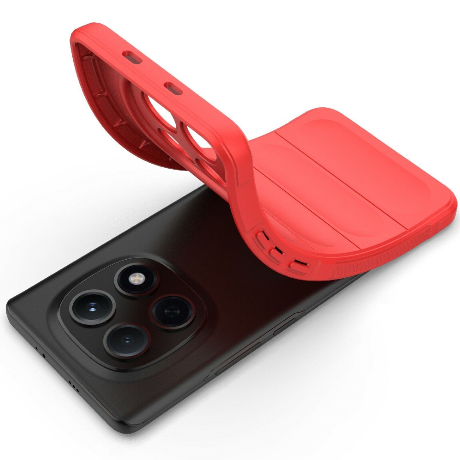 Силіконовий (TPU) чохол Deexe Terra Case для Xiaomi Redmi Note 15 5G / Poco M8 5G - Wine Red. Фото 5 Силіконовий (TPU) чохол Deexe Terra Case для Xiaomi Redmi Note 15 5G / Poco M8 5G - Wine Red (404608WR). Фото 5 з 6