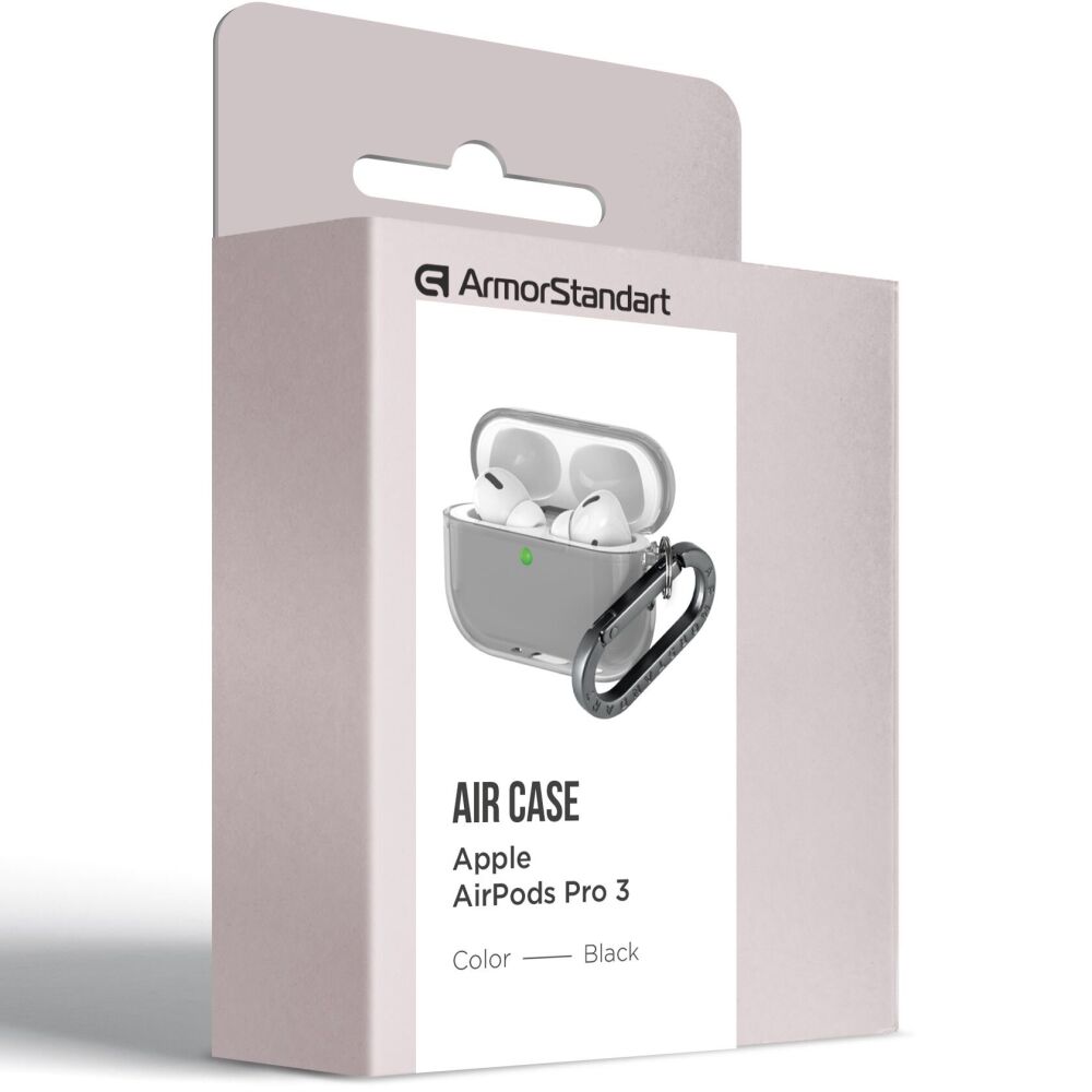 Захисний чохол ArmorStandart Air Case для AirPods Pro 3 - Black