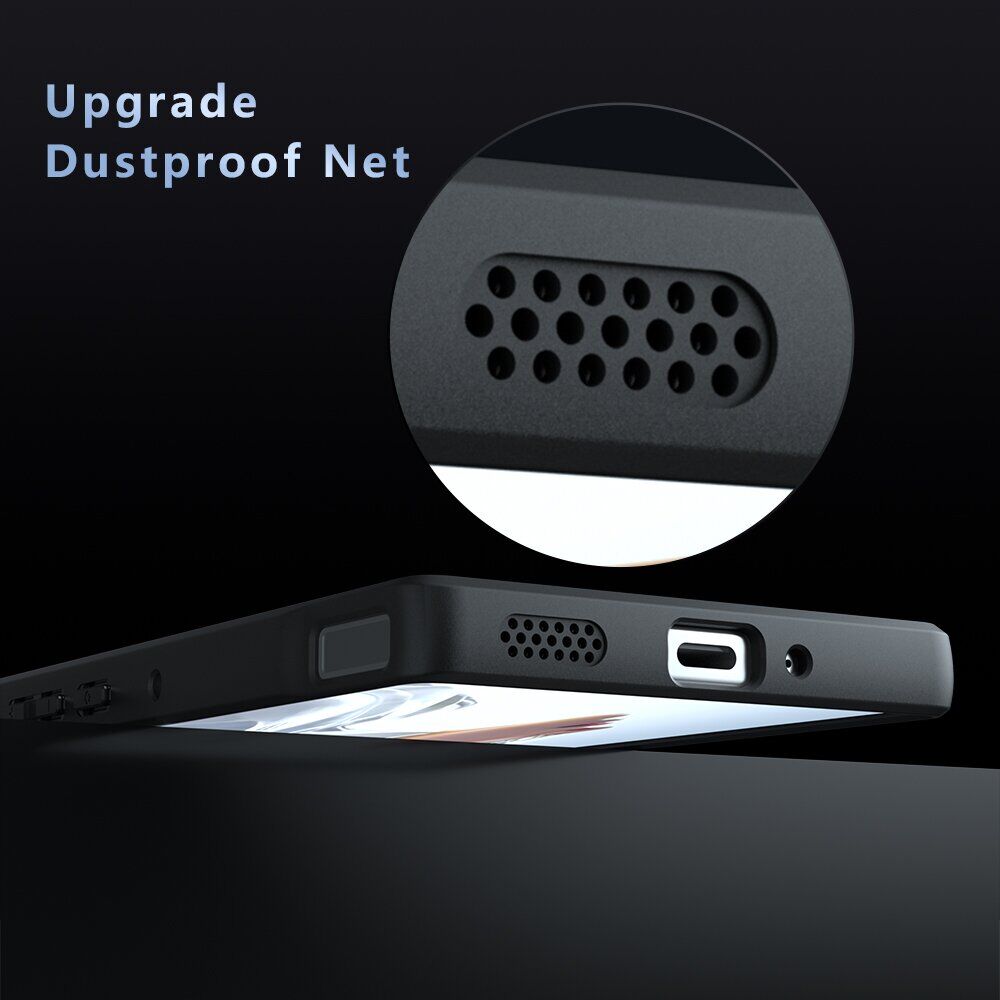 Защитный чехол Deexe Matte Skin Kickstand with MagSafe для ZTE Nubia Red Magic 11 Air - Transparent Black. Фото 5 Защитный чехол Deexe Matte Skin Kickstand with MagSafe для ZTE Nubia Red Magic 11 Air - Transparent Black (423108TB). Фото 5 из 10