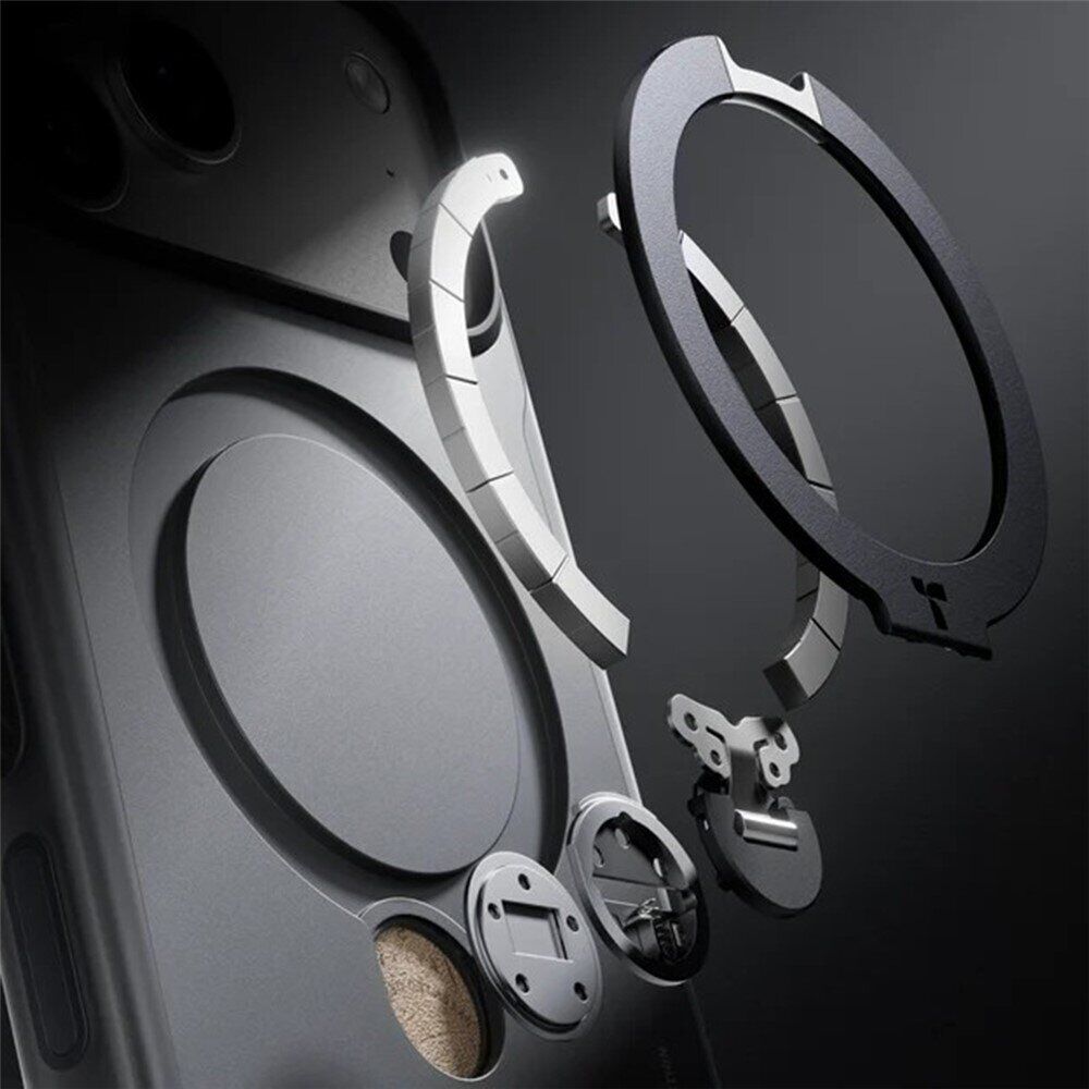 Захисний чохол TORRAS Ostand Q3 Air Pro with MagSafe для Apple iPhone 17 Pro Max - Obsidian Core. Фото 9 Захисний чохол TORRAS Ostand Q3 Air Pro with MagSafe для Apple iPhone 17 Pro Max - Obsidian Core (411118OC). Фото 9 з 11