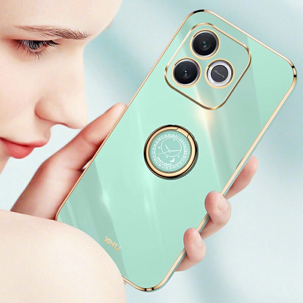 Защитный чехол XINLI Porcelain Ring для Honor 600 Lite - Cyan. Фото 5 Защитный чехол XINLI Porcelain Ring для Honor 600 Lite - Cyan (411822C). Фото 5 из 6