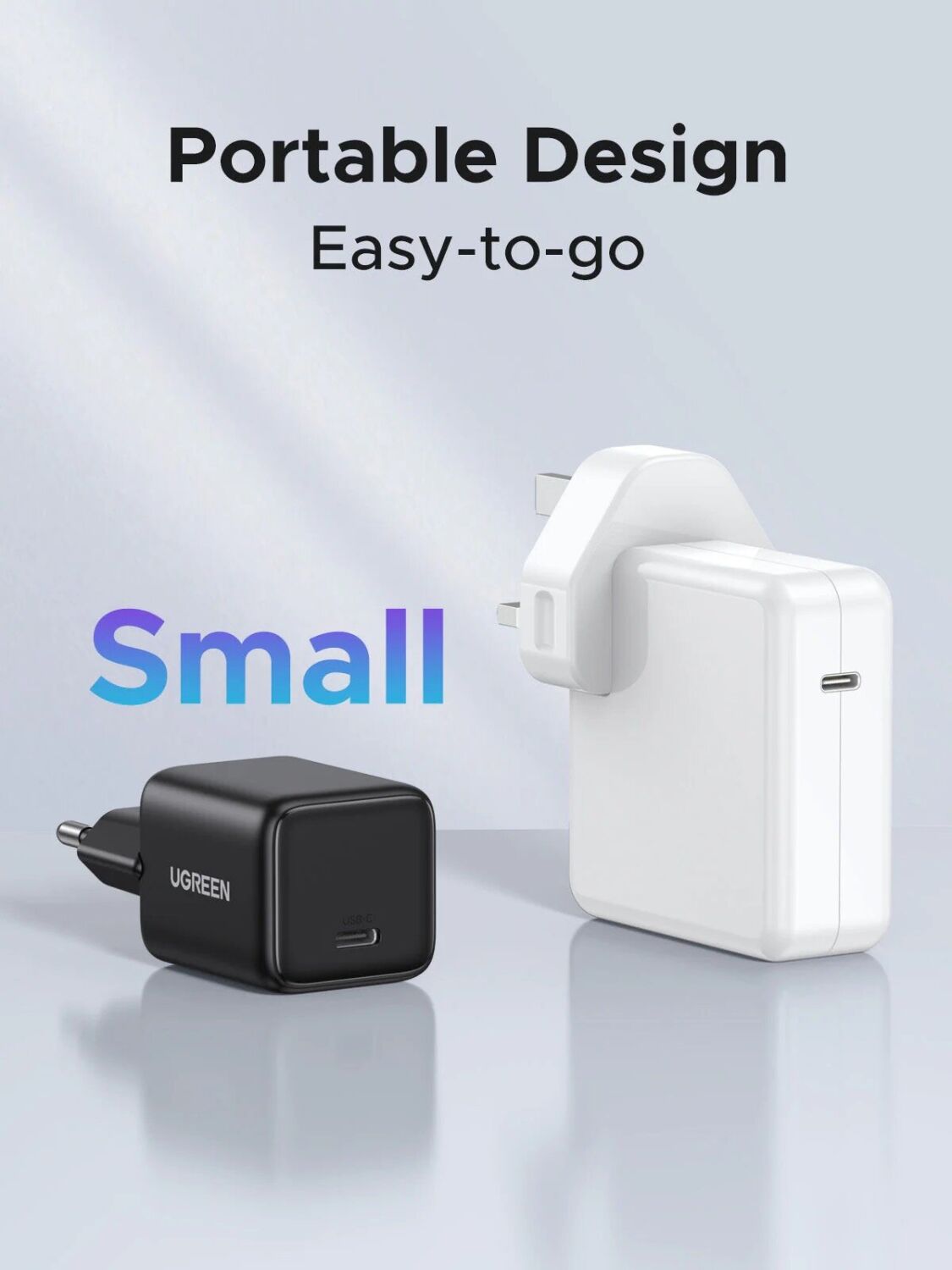 Сетевое зарядное устройство UGREEN X512 GaN 20W (Type-C) 55553 - Black. Фото 6 Сетевое зарядное устройство UGREEN X512 GaN 20W (Type-C) 55553 - Black (995631B). Фото 6 из 8