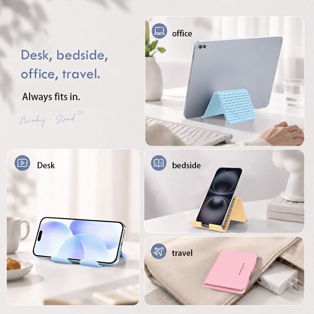 Універсальна підставка LEREACH AirLift Series MagicMat для смартфонів - Pink. Фото 9 Універсальна підставка LEREACH AirLift Series MagicMat для смартфонів - Pink (981994P). Фото 9 з 12