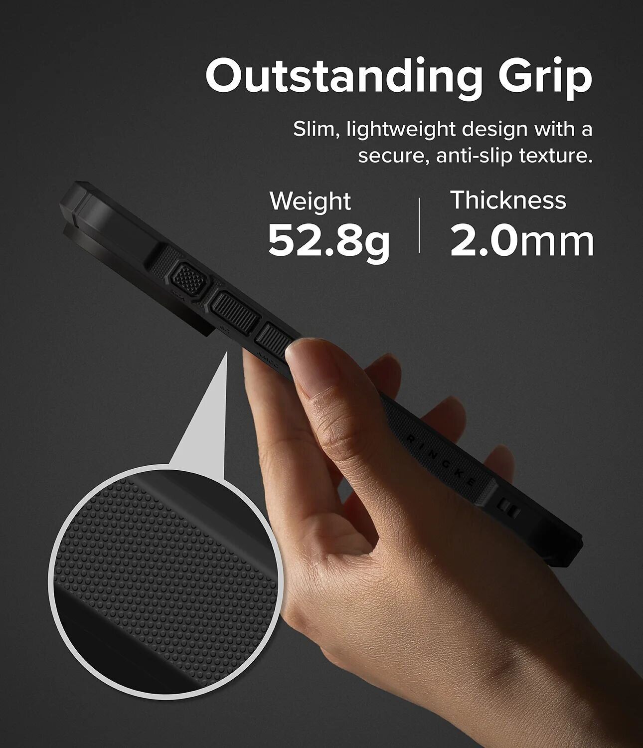 Защитный чехол Ringke Rugged Gear Magnetic для iPhone 18 Pro Max (8800380462267) - Black. Фото 12 Защитный чехол Ringke Rugged Gear Magnetic для iPhone 18 Pro Max (8800380462267) - Black (423987B). Фото 12 из 19