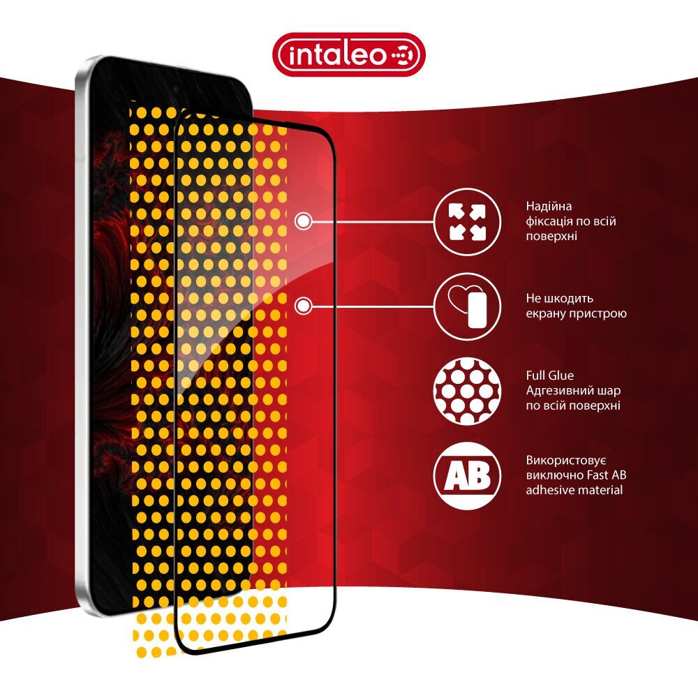 Захисне скло Intaleo Full Glue для OPPO Reno 15 F/FS - Black. Фото 7 Захисне скло Intaleo Full Glue для OPPO Reno 15 F/FS - Black (405844B). Фото 7 з 8