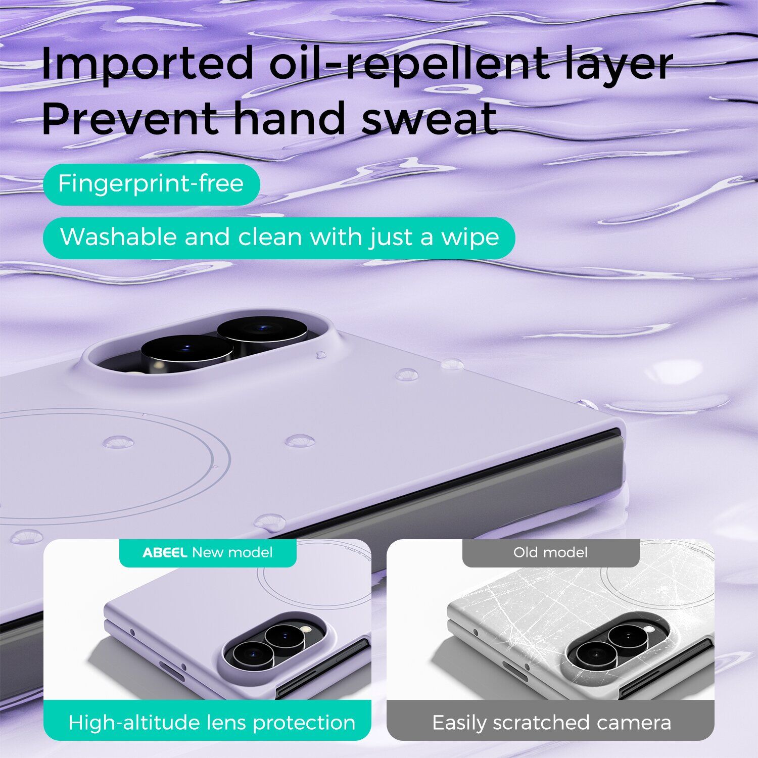 Защитный чехол ABEEL Lyra Skin with MagSafe (FF) для Samsung Galaxy Fold 8 - Pink. Фото 4 Защитный чехол ABEEL Lyra Skin with MagSafe (FF) для Samsung Galaxy Fold 8 - Pink (424509P). Фото 4 из 6
