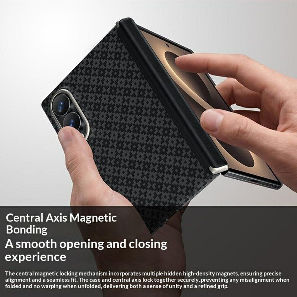 Защитный чехол BENKS ArmorGrid Air Magnetic для Samsung Galaxy Fold 8 - Black. Фото 5 Защитный чехол BENKS ArmorGrid Air Magnetic для Samsung Galaxy Fold 8 - Black (424582B). Фото 5 из 7