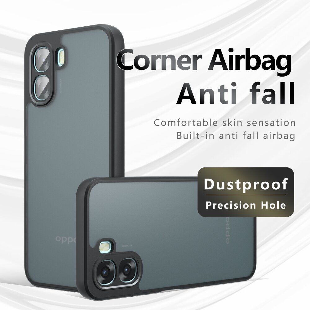 Захисний чохол Deexe Matte Skin для OPPO A6x - Transparent Black. Фото 2 Захисний чохол Deexe Matte Skin для OPPO A6x - Transparent Black (406536TB). Фото 2 з 10
