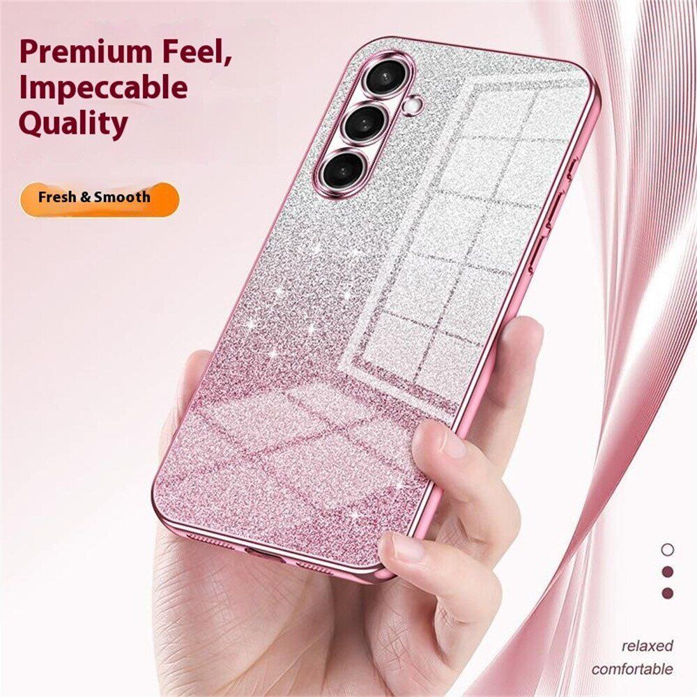 Защитный чехол Deexe Sparkles Cover для Samsung Galaxy A27 (A276) - Pink. Фото 5 Защитный чехол Deexe Sparkles Cover для Samsung Galaxy A27 (A276) - Pink (408604P). Фото 5 из 7