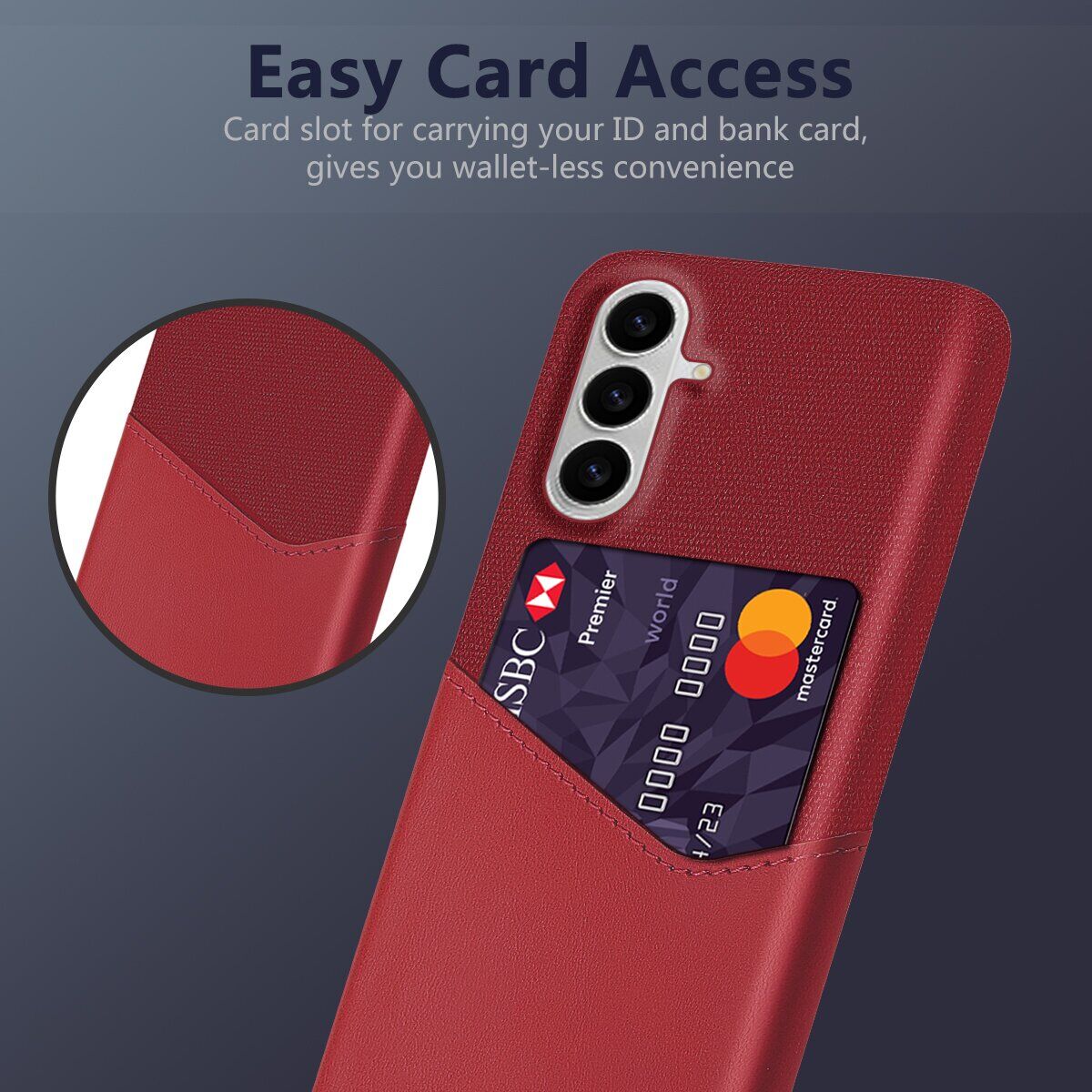 Защитный чехол KSQ Business Pocket для Samsung Galaxy S26 Plus - Black. Фото 3 Защитный чехол KSQ Business Pocket для Samsung Galaxy S26 Plus - Black (404342B). Фото 3 из 4