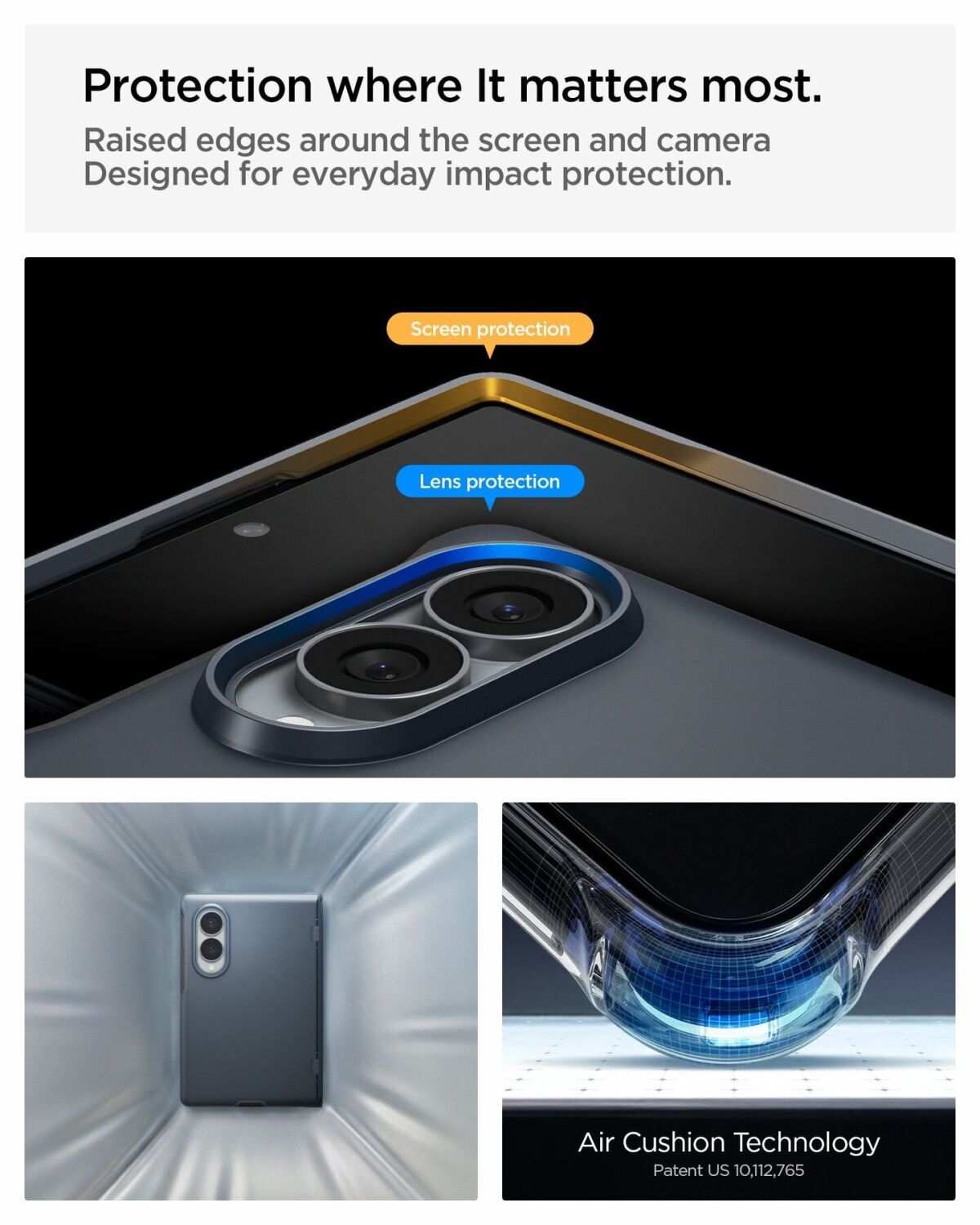 Защитный чехол Spigen Slim Armor Pro (MagFit) для Samsung Galaxy Fold 8 (ACS11951) - Metal Slate. Фото 10 Защитный чехол Spigen Slim Armor Pro (MagFit) для Samsung Galaxy Fold 8 (ACS11951) - Metal Slate (424555L). Фото 10 из 14