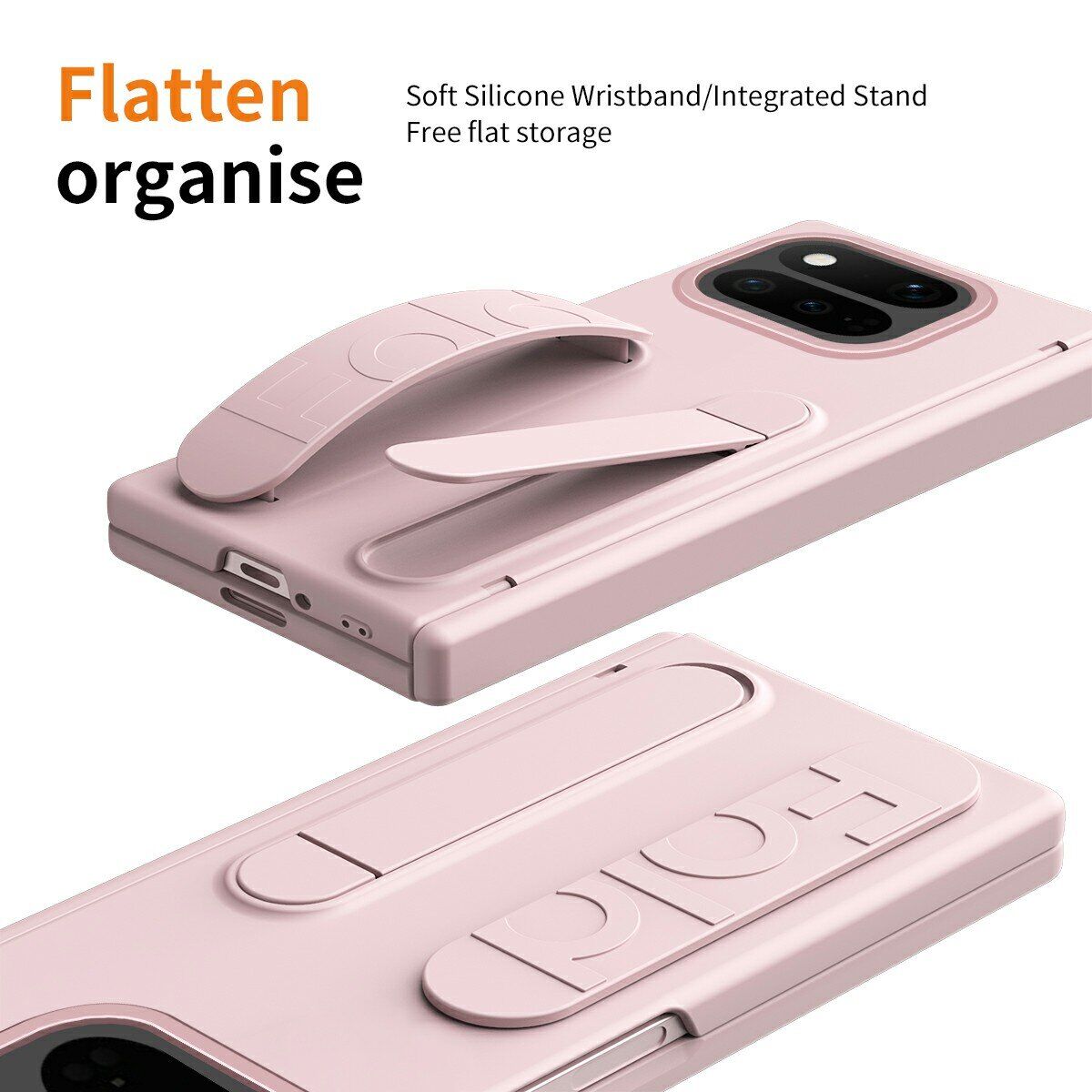 Защитный чехол UniCase Wrist Stand (FF) для Google Pixel 11 Pro Fold - Transparent. Фото 2 Защитный чехол UniCase Wrist Stand (FF) для Google Pixel 11 Pro Fold - Transparent (425105T). Фото 2 из 7
