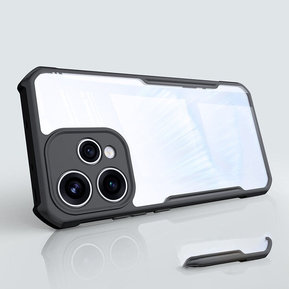 Защитный чехол XUNDD Rugged Case для OPPO Reno 15 - Black. Фото 2 Защитный чехол XUNDD Rugged Case для OPPO Reno 15 - Black (405710B). Фото 2 из 8