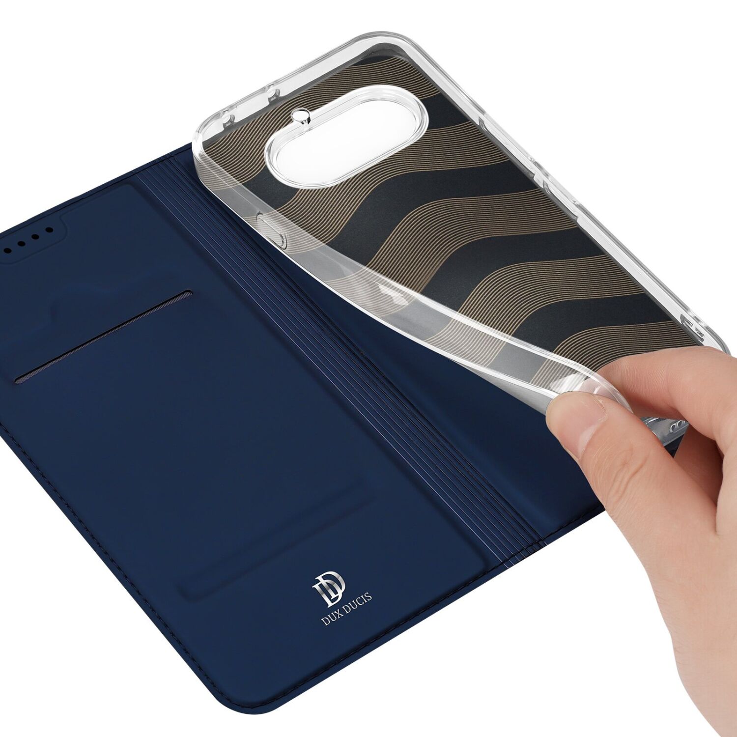 Чохол-книжка DUX DUCIS Skin Pro для Nothing Phone (4a) - Black. Фото 8 Чохол-книжка DUX DUCIS Skin Pro для Nothing Phone (4a) - Black (411318B). Фото 8 з 10