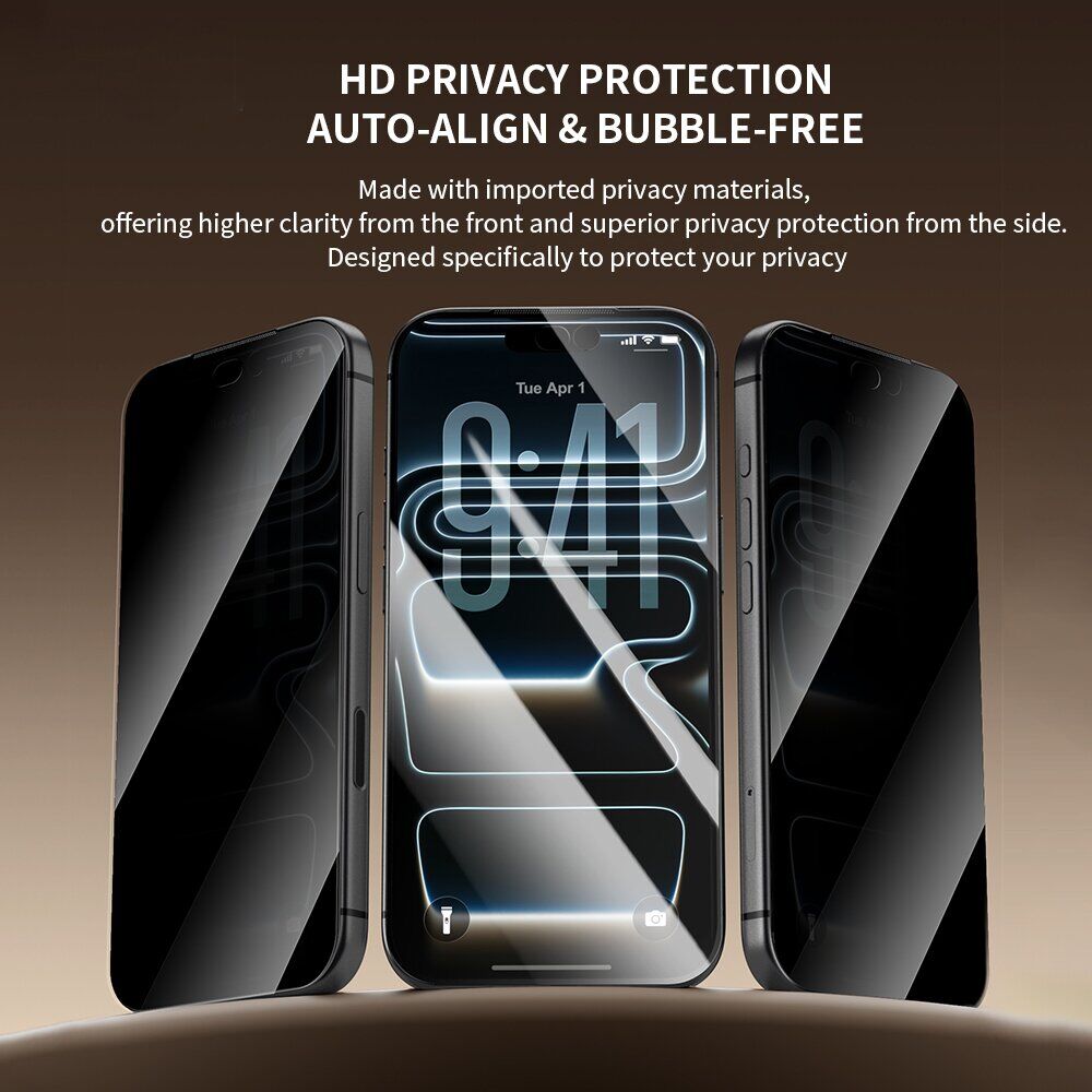 Защитное стекло ZGA 5D Privacy Full Glue для Apple iPhone 18 Pro - Black. Фото 3 Защитное стекло ZGA 5D Privacy Full Glue для Apple iPhone 18 Pro - Black (423691B). Фото 3 из 10