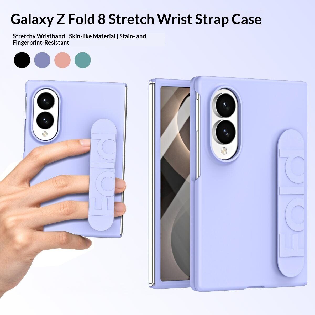 Защитный чехол UniCase Wristband Case (FF) для Samsung Galaxy Fold 8 - Purple. Фото 2 Защитный чехол UniCase Wristband Case (FF) для Samsung Galaxy Fold 8 - Purple (424510V). Фото 2 из 8