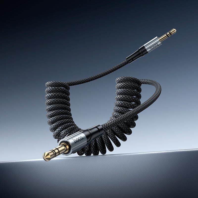 AUX-кабель Hoco UPA33 (1.5m) - Black. Фото 8 AUX-кабель Hoco UPA33 (1.5m) - Black (896488B). Фото 8 из 9