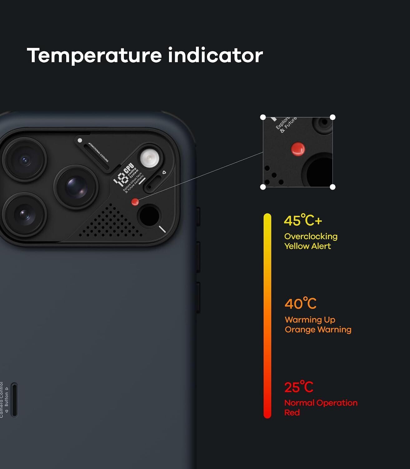 Захисний чохол AULUMU Armor Slim Shockproof Case для iPhone 18 Pro / 17 Pro - Black. Фото 7 Захисний чохол AULUMU Armor Slim Shockproof Case для iPhone 18 Pro / 17 Pro - Black (423713B). Фото 7 з 9