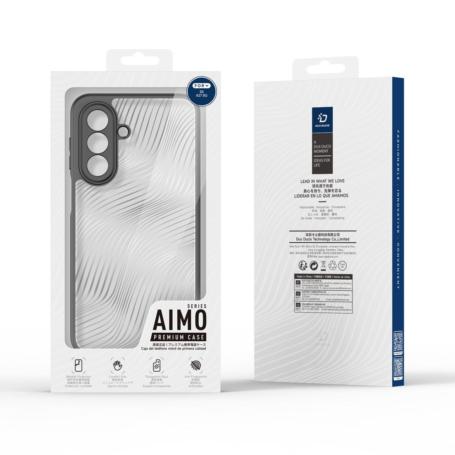 Защитный чехол DUX DUCIS Aimo Series для Samsung Galaxy A27 (A276) - Black. Фото 10 Защитный чехол DUX DUCIS Aimo Series для Samsung Galaxy A27 (A276) - Black (408606B). Фото 10 из 11