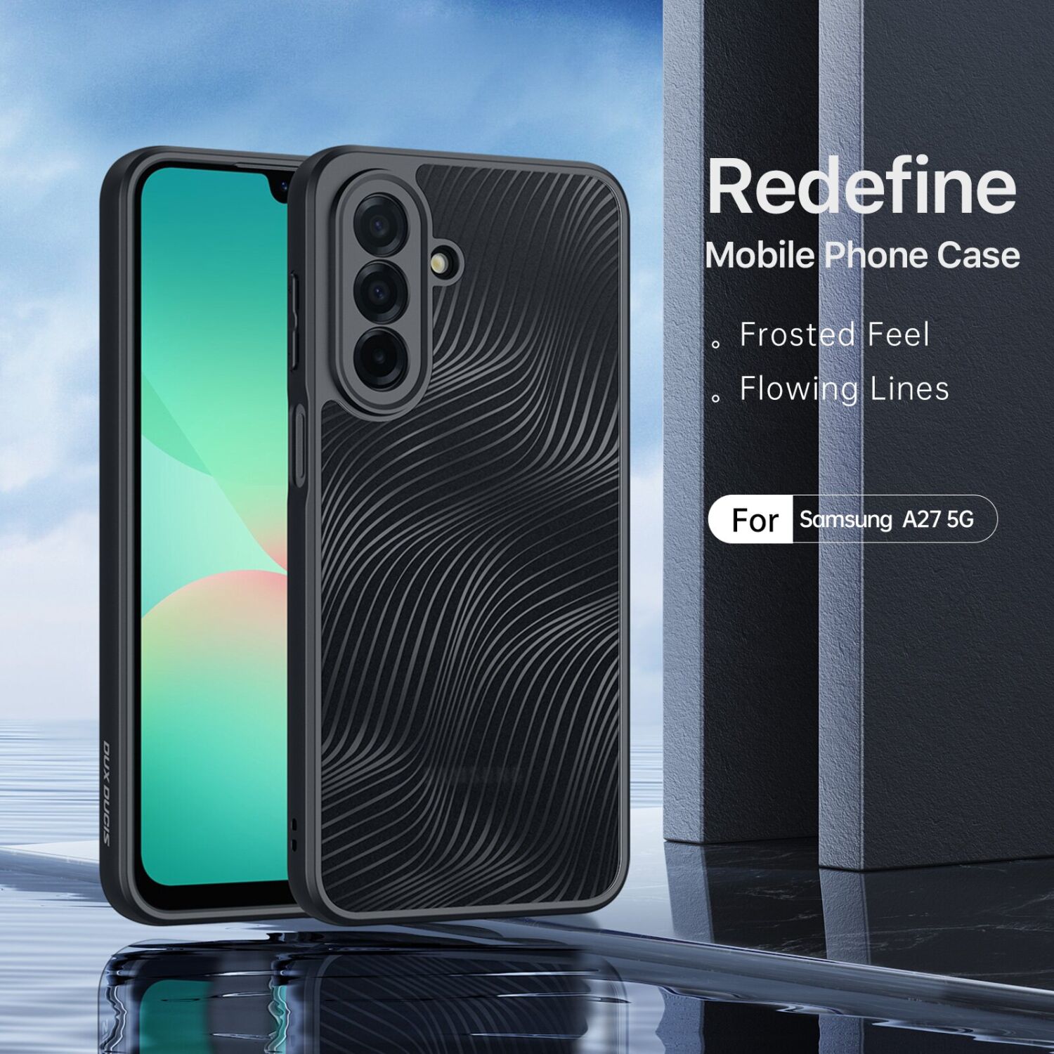 Защитный чехол DUX DUCIS Aimo Series для Samsung Galaxy A27 (A276) - Black. Фото 4 Защитный чехол DUX DUCIS Aimo Series для Samsung Galaxy A27 (A276) - Black (408606B). Фото 4 из 11