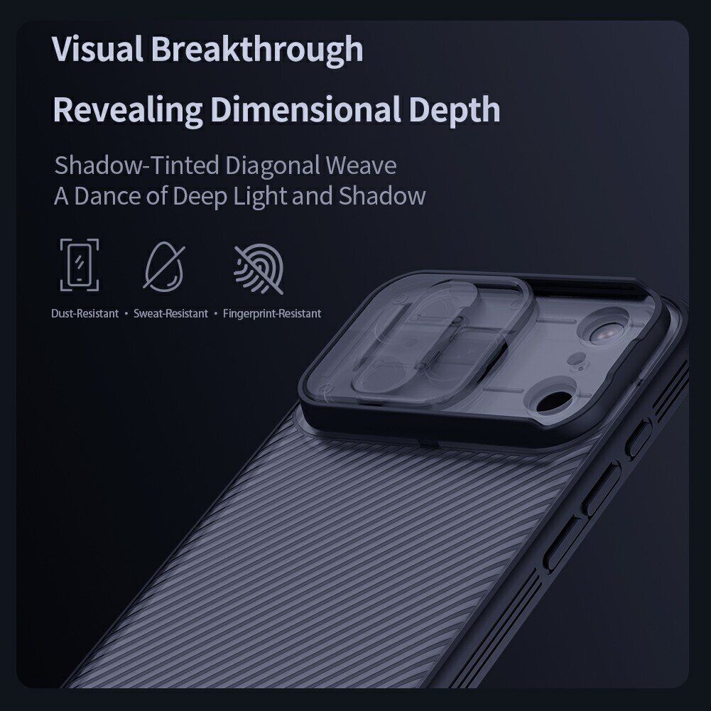 Защитный чехол NILLKIN CamShield Pro (Clear Version) для iPhone 18 Pro Max - Grey. Фото 16 Защитный чехол NILLKIN CamShield Pro (Clear Version) для iPhone 18 Pro Max - Grey (423825H). Фото 16 из 17