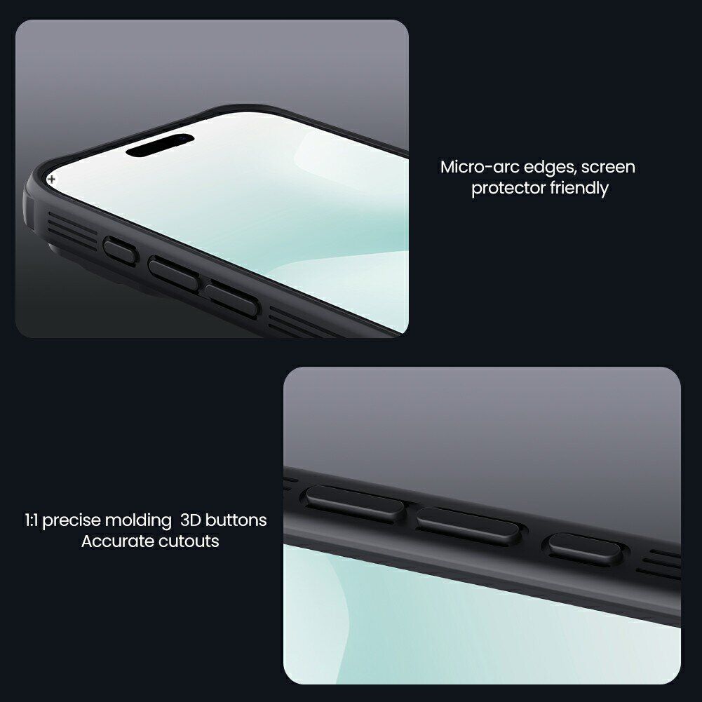 Защитный чехол NILLKIN CamShield Pro (Clear Version) для iPhone 18 Pro Max - Grey. Фото 14 Защитный чехол NILLKIN CamShield Pro (Clear Version) для iPhone 18 Pro Max - Grey (423825H). Фото 14 из 17