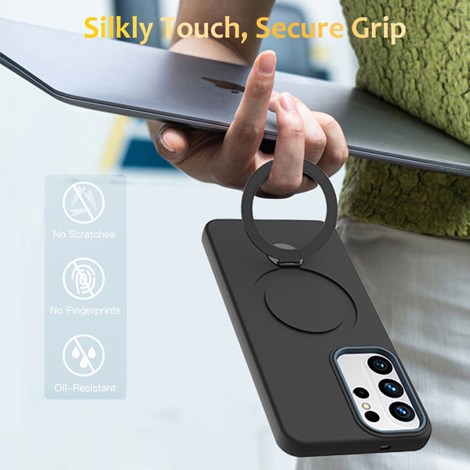 Защитный чехол Reframe Draco Casе для Samsung Galaxy S26 Ultra - Black. Фото 3 Защитный чехол Reframe Draco Casе для Samsung Galaxy S26 Ultra - Black (404489B). Фото 3 из 8