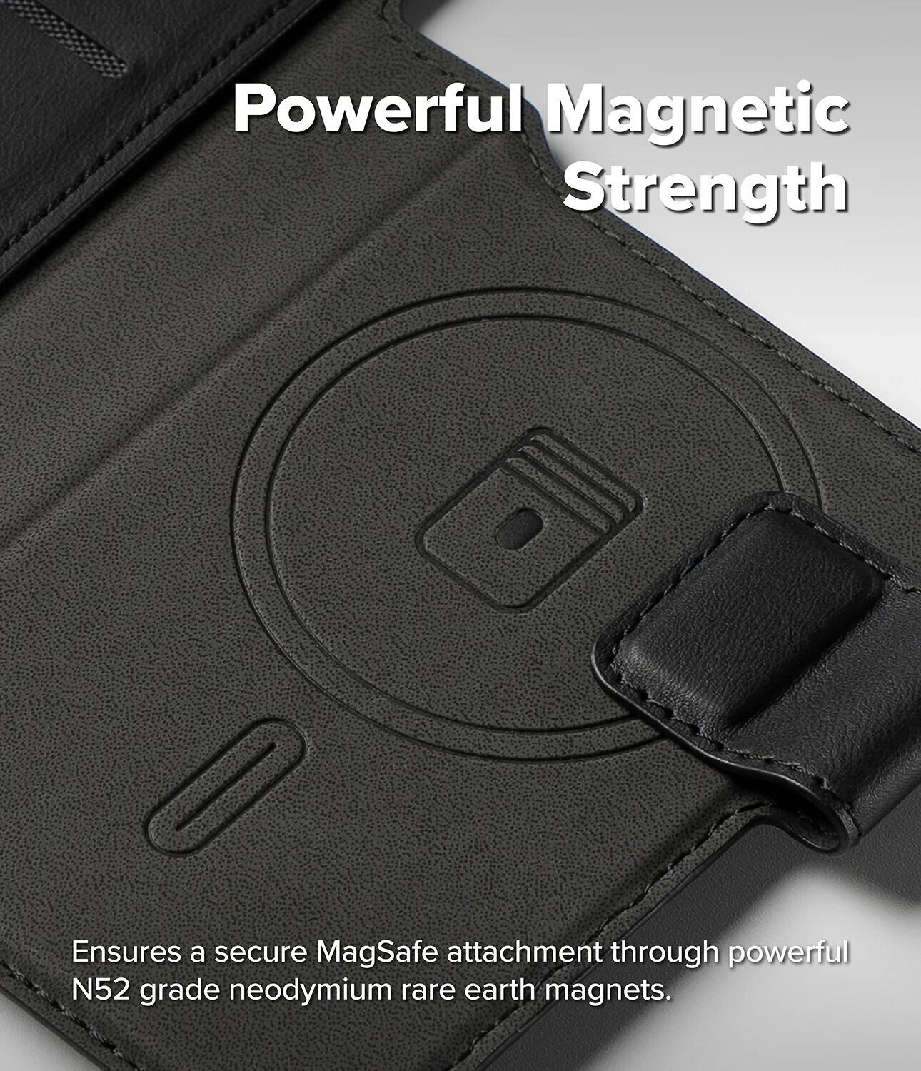 Накладной чехол-кошелек Ringke Folio Grip Wallet Magnetic для iPhone 18 Pro Max (8800380462403) - Black. Фото 5 Накладной чехол-кошелек Ringke Folio Grip Wallet Magnetic для iPhone 18 Pro Max (8800380462403) - Black (423989B). Фото 5 из 14