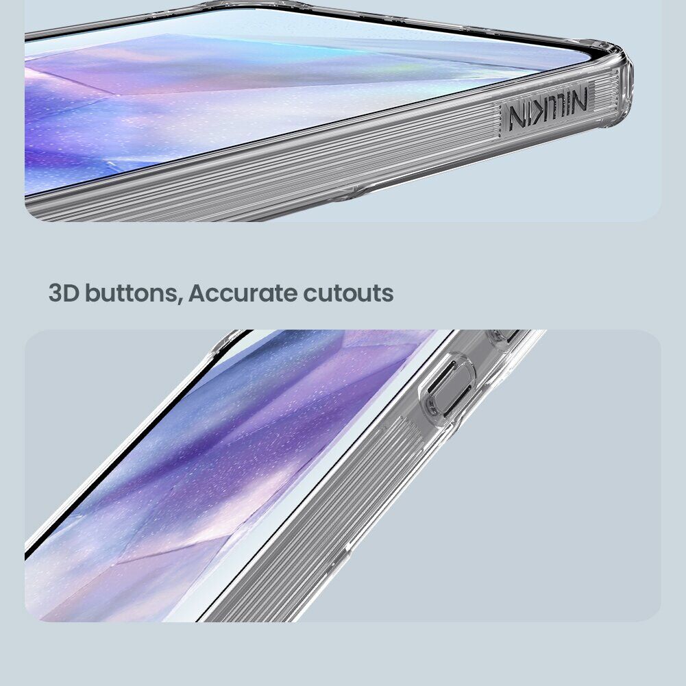 Силиконовый чехол NILLKIN Nature TPU Pro Magnetic для Samsung Galaxy A57 (A576) - Transparent. Фото 12 Силиконовый чехол NILLKIN Nature TPU Pro Magnetic для Samsung Galaxy A57 (A576) - Transparent (409915T). Фото 12 из 14
