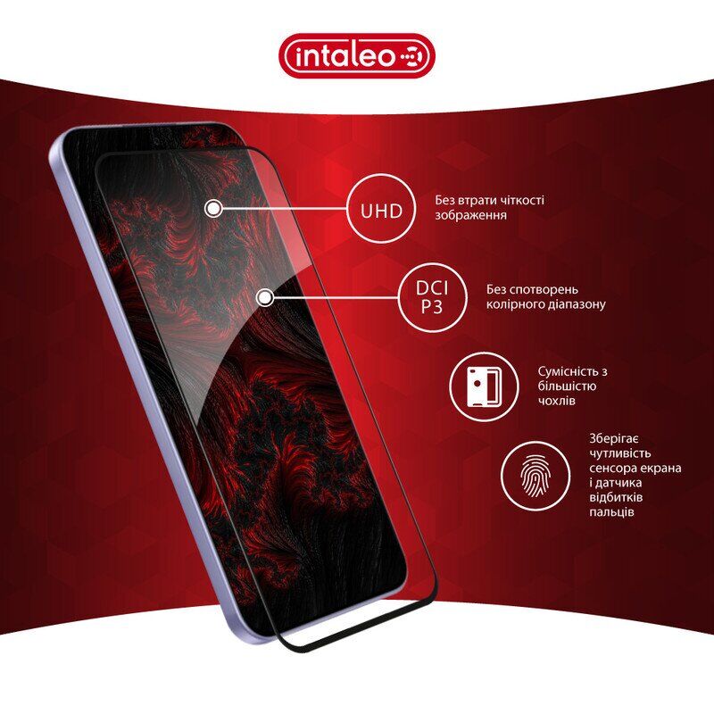 Захисне скло Intaleo Full Glue для Xiaomi Redmi 17 - Black. Фото 5 Захисне скло Intaleo Full Glue для Xiaomi Redmi 17 - Black (429044B). Фото 5 з 9
